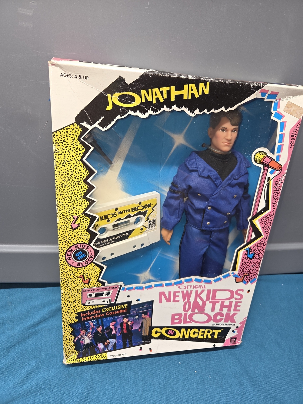 RARE VINTAGE 1990 NEW KIDS ON THE BLOCK JONATHAN DOLL